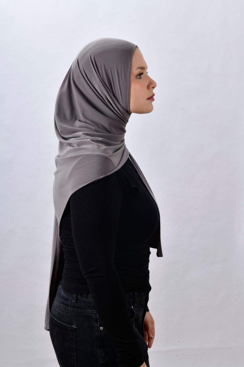 Schal - Dark Taupe