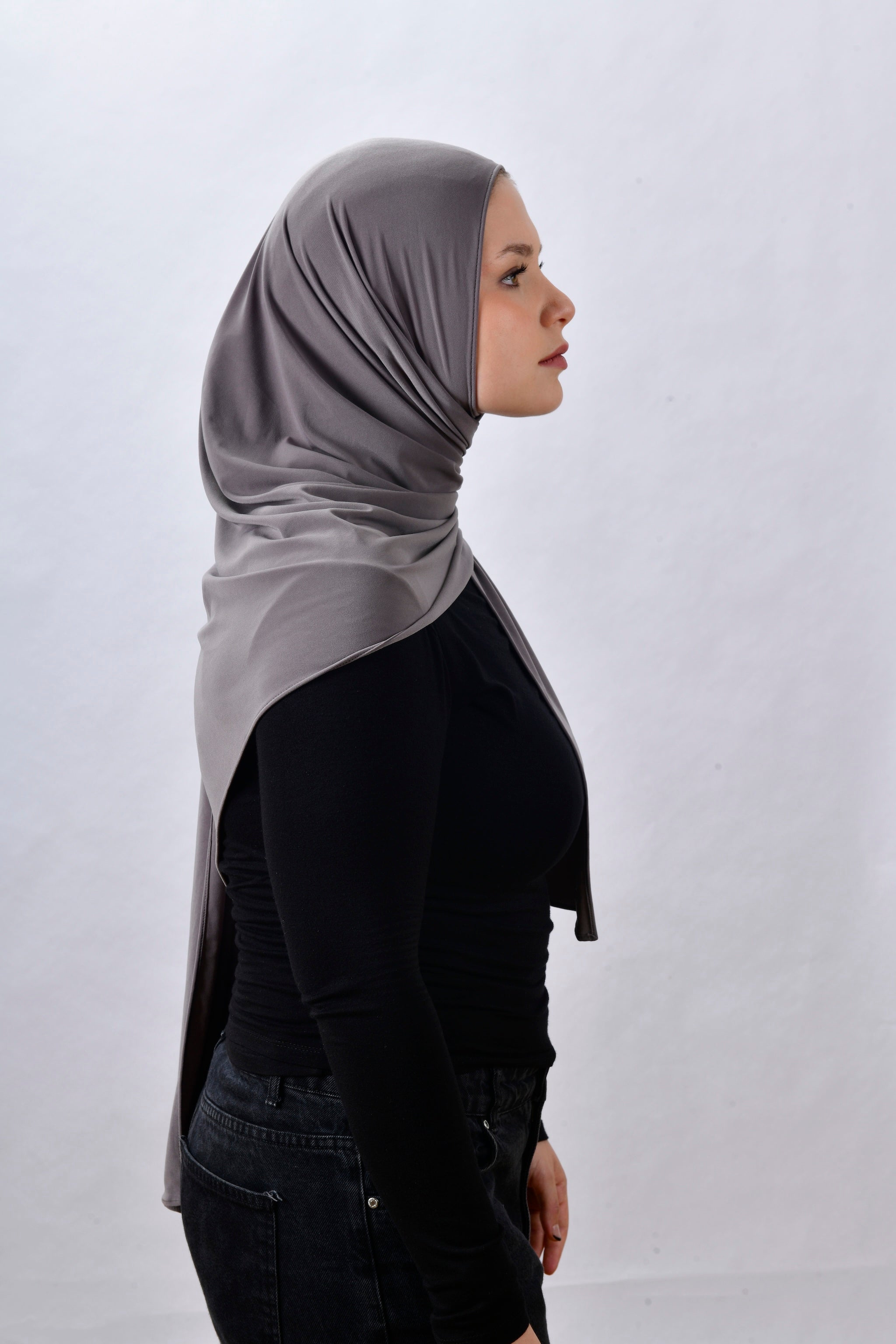 Schal - Dark Taupe