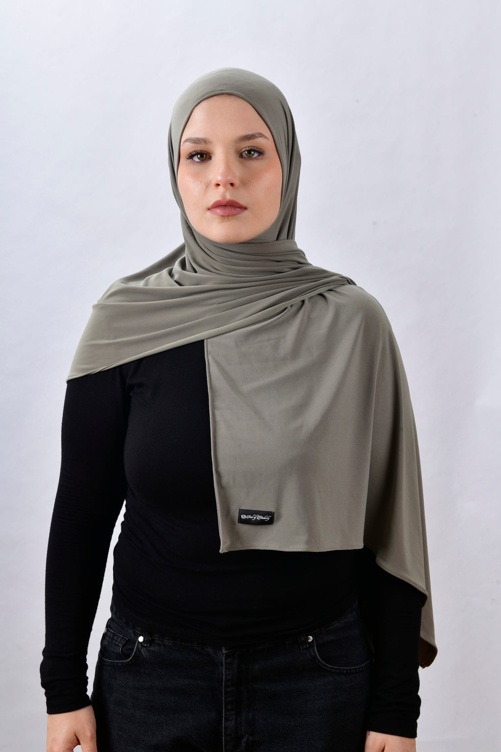 Schal - Olive Grey